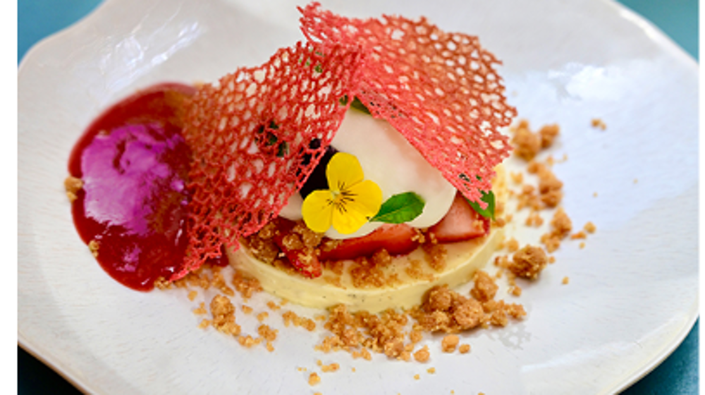 La Fraise basilic de la Cheffe Marion Bianchini